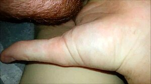 ginger dude dives into her dripping wet pussy in closeup hd