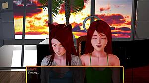 My New Family 350 - Redhead Teen With Small Tits