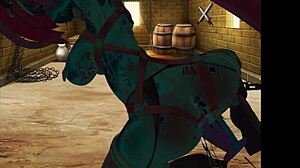 Emblem Knightess Nord in Prison Garb Gets Banged Hard