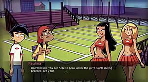 Hot Goth Girlfriend Masturbating Amity Park