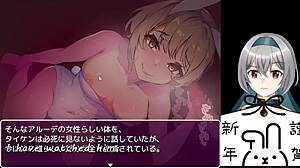 A hero falls in the bunny-girl forest trial with machine translated subtitles 😊