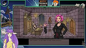 Witch trainer silver part 3 features sexy big tits and monster action!