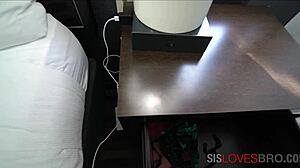 Step Sister Laney Grey Caught in Nude Stash Exposure