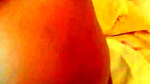 Teen in lingerie masturbates her cameltoe pussy