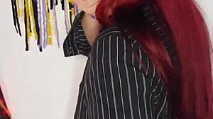 ShyyFxx Catches Store Thief for HARSH POV HUMILIATION in Stockings