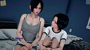 My bully dominates me intensely in this hentai anime