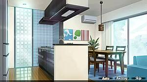 i got caught watching my step mom's friend in the kitchen