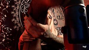 fetish asmr with bbw rubbing sounds for foot & stockings voyeur