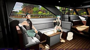 Sapphire Safari Futanari Hentai Game Pornplay Ep 1 Pokemon Like Monster Futa Girls Photoshoot On Desert Island