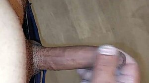 Cum Ejaculation on Hotel Floor!