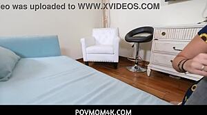 povmom4k milf stepmother lilly hall satisfies her stepson with blowjob 😈