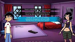 Hot Goth Girlfriend Masturbating Amity Park