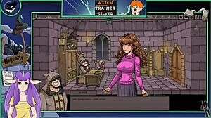 Witch trainer silver part 3 features sexy big tits and monster action!