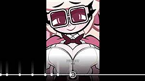 Plucknix tvrdý bang od obrovského kurca synchronizovaný s divokými hudobnými beatmi