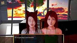 My New Family 350 - Redhead Teen With Small Tits