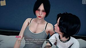 My bully dominates me intensely in this hentai anime