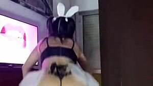 Playboy Bunny Shows Her Wet Pussy For You!