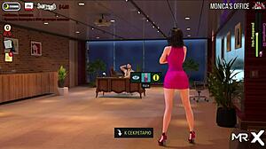 fashionbusiness shows pussy in photo shoot