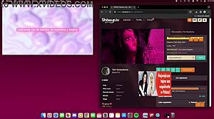 temresa gwiazdunia dances sexy in crossdressing webcam show, stripping and teasing with music