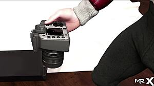 fashionbusiness shows pussy in photo shoot