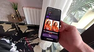 hey, watch this cleaner bang her own ass hard