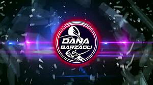 Dana poses in a photo session with a group of amateurs.