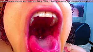 Big tits girl deepthroats monster cock without mercy in detailed scene
