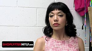 Emotional moment when real senator wife gets caught shoplifting backstage.