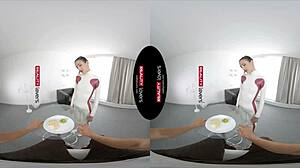 Realitylovers VR: Latex Android Rides Cowgirl