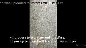 Ki-Sim Sucks Off Stranger On Street POV! Real Pickup!