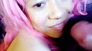 Swallowing big cock and monster cock loads