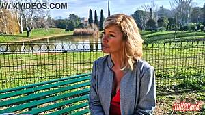 Emmy the Belgian milf craves intense action