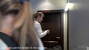 V masturbates openly on downtown Riga balcony