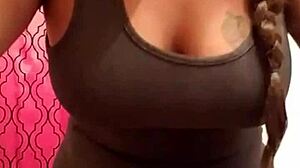 Hey, watch this hot fat whore dancing seductively just for me, she's so horny and ready.