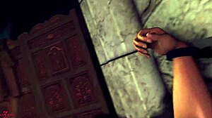 Dronningens hemmelighed Elsa Frozen, knepper og slikker i vild POV comp... damn