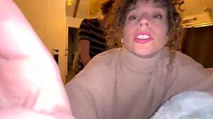 stepmom gives stepsons first public bathroom fuck