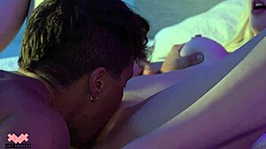 Horny College Girl Takes Big Cock In Missionary And Doggystyle