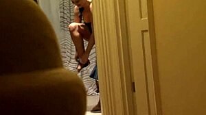 Real Interracial Couple Filmed Before And During Sex.