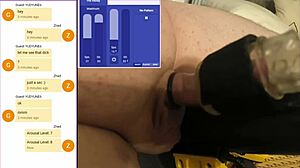 Amateur exposes himself online for multiple ejaculations