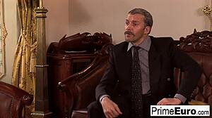 Euro Slut Gets Fucked With Intense Emotions.