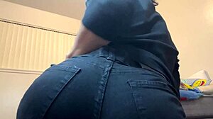 Horny Gay With Bubble Butt Bends Over