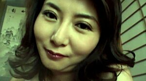 Does this japanese brunette love handjobs?