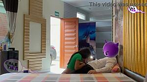 brenda, the skinny teen, debuts with anal in her panties during casting 😏