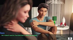 AWAM 27 - 3D Hentai Animation with Wife and Stepmother in Adult Game