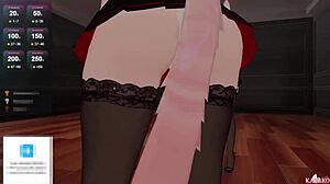 Vtuber KanakoVT in Catgirl Outfit Teased by Chat, Squirt in Uncensored Hentai Game