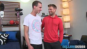 Jordan Thomas Gives Blowjob To Bobby Clark Before Topping Him