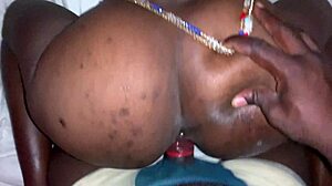 santase girl emelia enjoying massive doggy from fuckboy in homemade setting