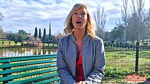 Emmy the Belgian milf craves intense action