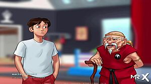 summertimesaga features mature woman in yoga episode 1 24