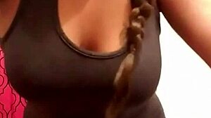 Hey, watch this hot fat whore dancing seductively just for me, she's so horny and ready.